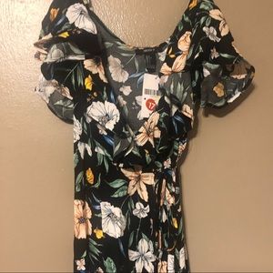 Forever 21 Floral Wrap Dress